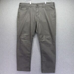 Perry‎ Ellis Pants Mens 40x30 Very Slim Stretch Flex Casual 5-Pocket Jeans Gray